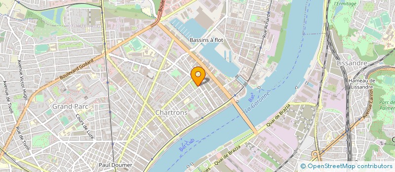 localisation de l'entreprise MADAME DOMINIQUE JANIERE à BORDEAUX
