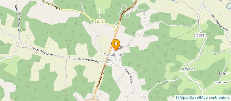 localisation de l'entreprise MADAME DOMINIQUE-JEANNE BOUSQUET  CASTELNER