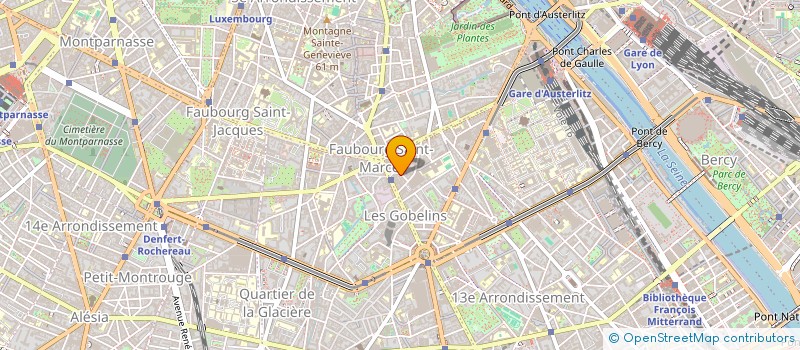 localisation de l'entreprise MADAME DOMINIQUE JEANNINE M GIULI  PARIS