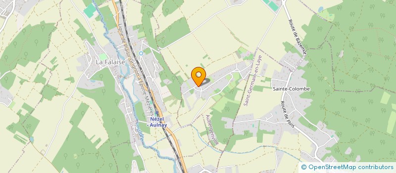 localisation de l'entreprise MADAME DOMINIQUE JOURDAIN  AUBERGENVILLE