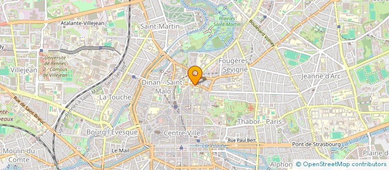 localisation de l'entreprise MADAME DOMINIQUE JUHEL  RENNES