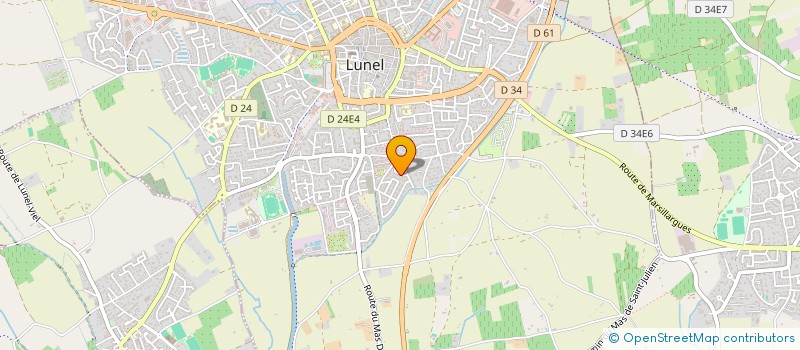 localisation de l'entreprise MADAME DOMINIQUE KAPPS à LUNEL