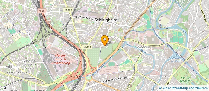 localisation de l'entreprise MADAME DOMINIQUE KIMMIG  SCHILTIGHEIM