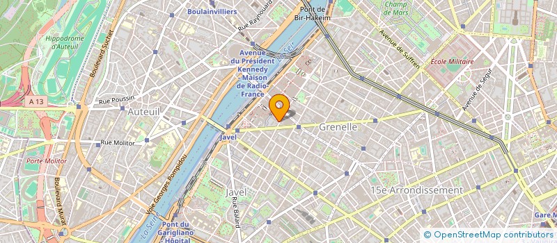 localisation de l'entreprise MADAME DOMINIQUE KLINGLER  PARIS