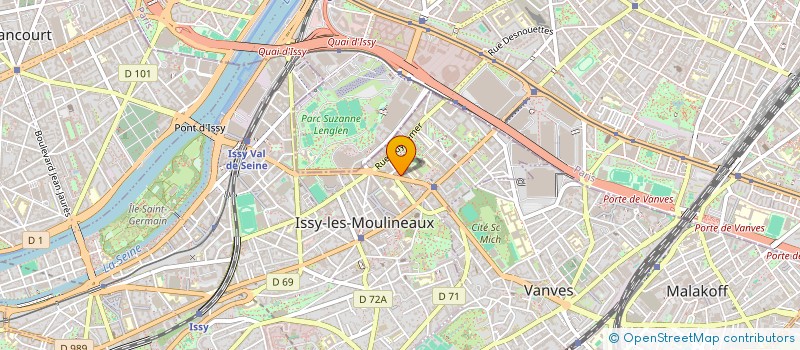 localisation de l'entreprise MADAME DOMINIQUE LABATTUT à ISSY-LES-MOULINEAUX
