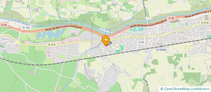 localisation de l'entreprise MADAME DOMINIQUE LABATUT  LE SOLER