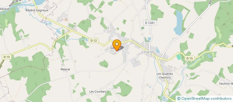 localisation de l'entreprise MADAME DOMINIQUE LABROUSSE à LINARDS