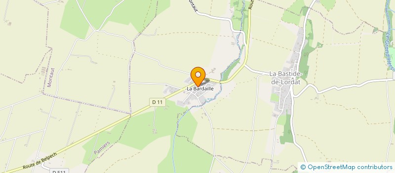 localisation de l'entreprise MADAME DOMINIQUE LACOURT à LE CARLARET