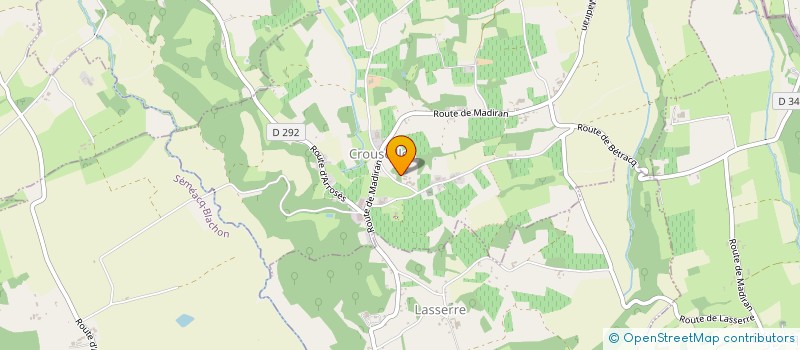 localisation de l'entreprise MADAME DOMINIQUE LAFARGUE à LASSERRE