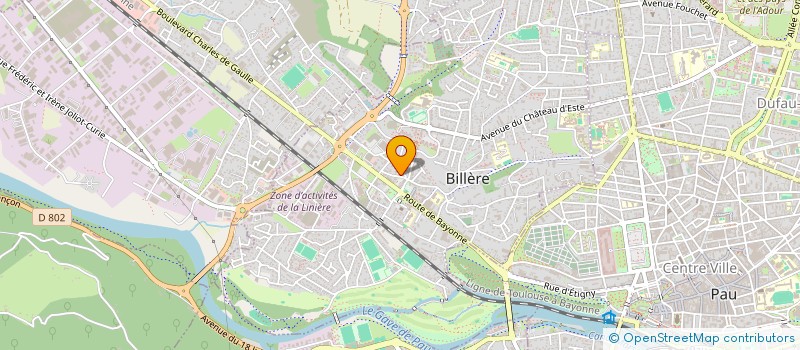 localisation de l'entreprise MADAME DOMINIQUE LAHITTE POUEY à BILLERE
