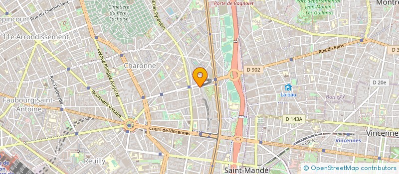 localisation de l'entreprise MADAME DOMINIQUE LAJEUNESSE  PARIS