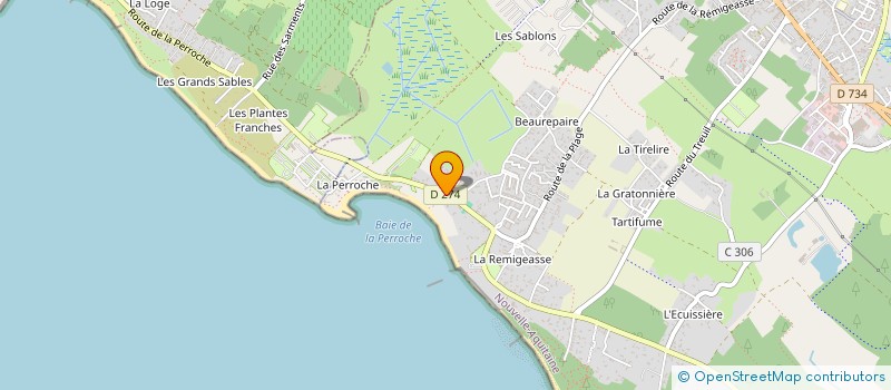 localisation de l'entreprise MADAME DOMINIQUE LALLEMANT à DOLUS-D'OLERON