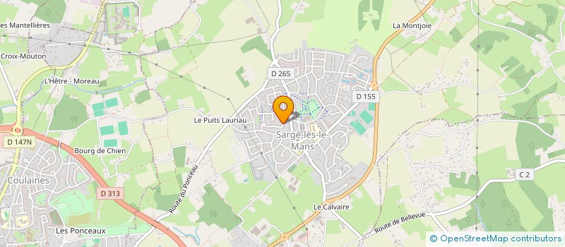 localisation de l'entreprise MADAME DOMINIQUE LALLEMANT à SARGE-LES-LE-MANS