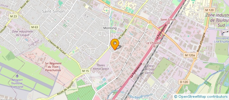 localisation de l'entreprise MADAME DOMINIQUE LAMAISON à TOULOUSE