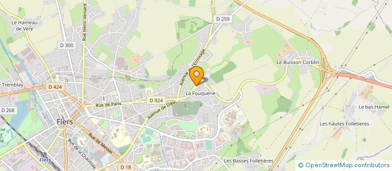 localisation de l'entreprise MADAME DOMINIQUE LANDAIS à FLERS