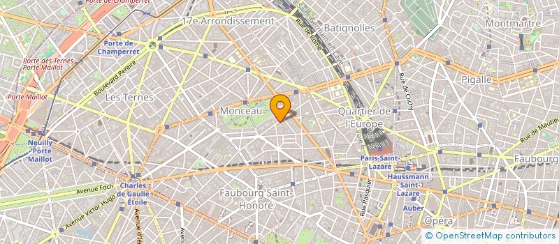 localisation de l'entreprise MADAME DOMINIQUE LANDRON  PARIS