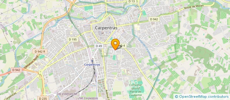 localisation de l'entreprise MADAME DOMINIQUE LAROCHE à CARPENTRAS