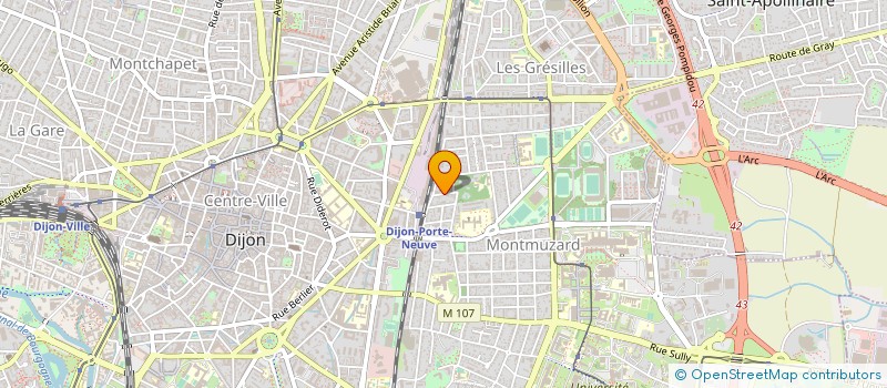 localisation de l'entreprise MADAME DOMINIQUE LAUBY à DIJON