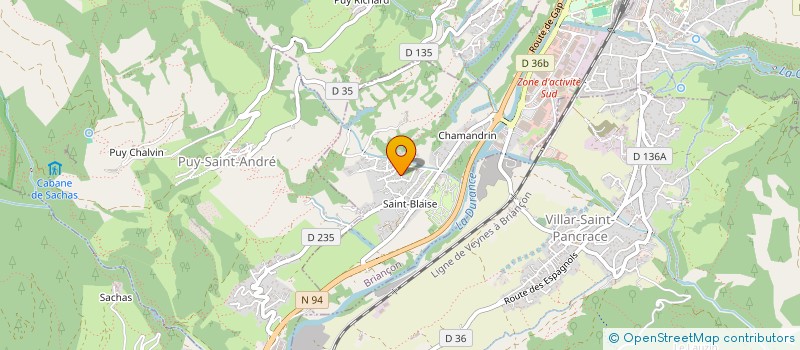 localisation de l'entreprise MADAME DOMINIQUE LAUNAY  BRIANCON