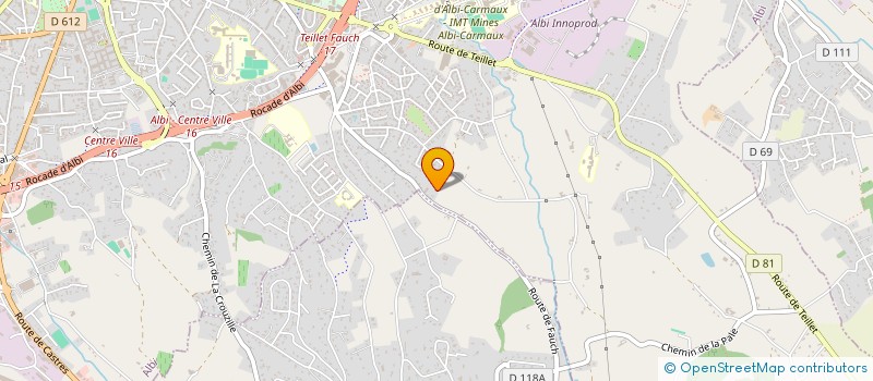 localisation de l'entreprise MADAME DOMINIQUE LE BAUT à ALBI