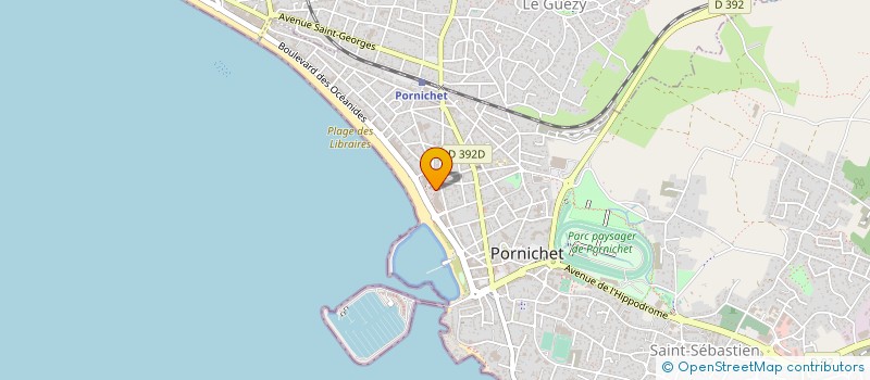 localisation de l'entreprise MADAME DOMINIQUE LE BRETON  PORNICHET