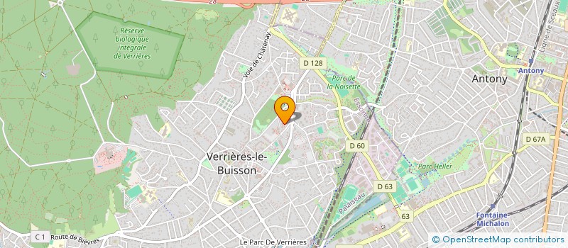 localisation de l'entreprise MADAME DOMINIQUE LE COR à VERRIERES-LE-BUISSON