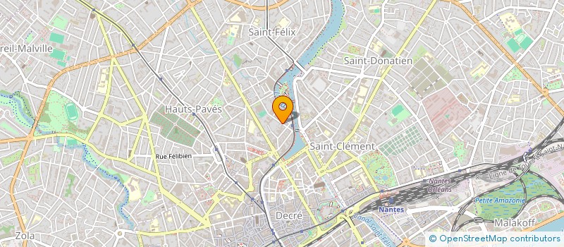 localisation de l'entreprise MADAME DOMINIQUE LE DEZ à NANTES