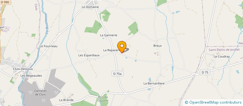 localisation de l'entreprise MADAME DOMINIQUE LE DUC à MOUHERS