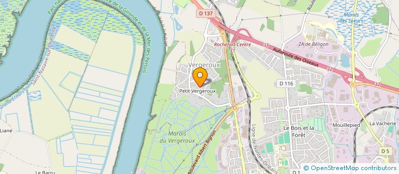 localisation de l'entreprise MADAME DOMINIQUE LE FAOU  VERGEROUX