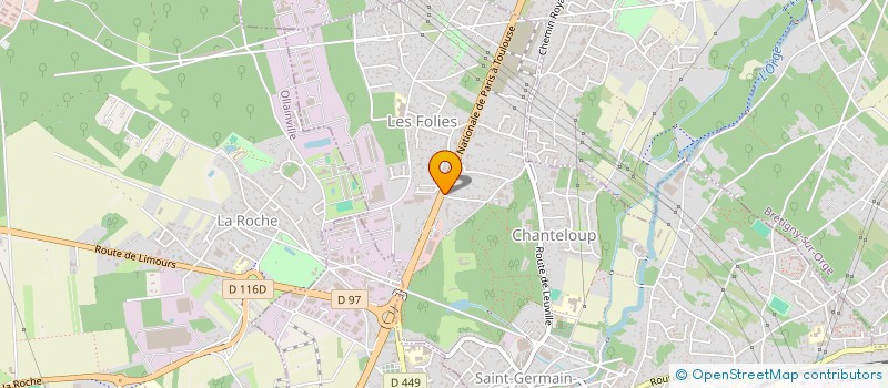 localisation de l'entreprise MADAME DOMINIQUE LE MOAL à SAINT-GERMAIN-LES-ARPAJON