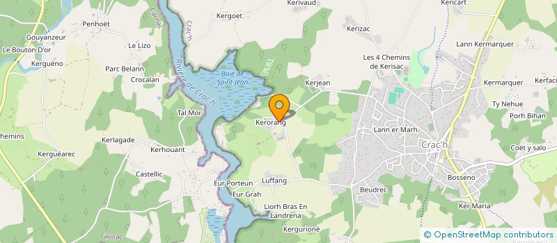 localisation de l'entreprise MADAME DOMINIQUE LE PESSEC  CRACH