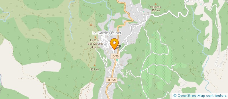 localisation de l'entreprise MADAME DOMINIQUE LEBLAN à LA GARDE-FREINET