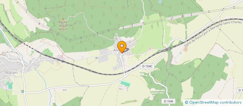 localisation de l'entreprise MADAME DOMINIQUE LEBLOND  SAINT-JEAN-DE-BUF