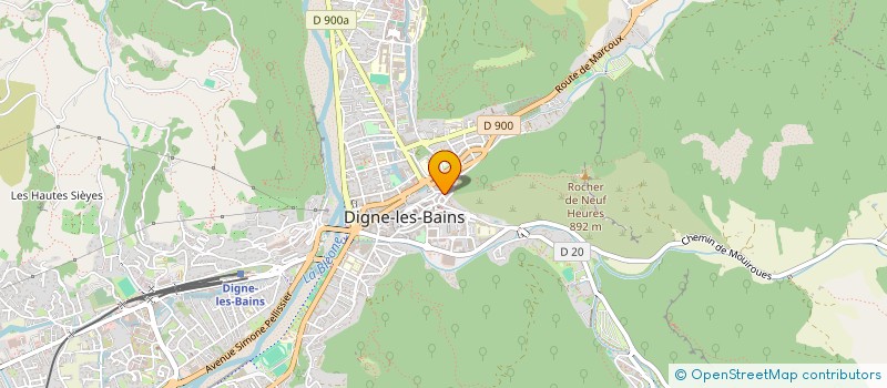 localisation de l'entreprise MADAME DOMINIQUE LECA à DIGNE-LES-BAINS