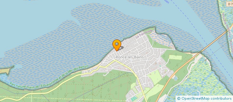 localisation de l'entreprise MADAME DOMINIQUE LECONTE  LA TREMBLADE