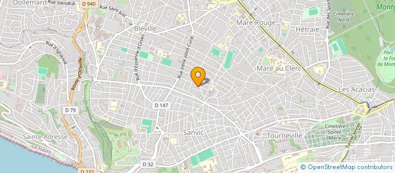 localisation de l'entreprise MADAME DOMINIQUE LEFRANC  LE HAVRE