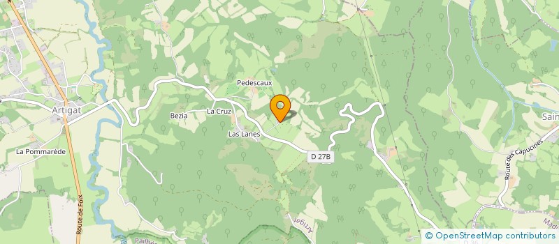 localisation de l'entreprise MADAME DOMINIQUE LEMOINE à ARTIGAT