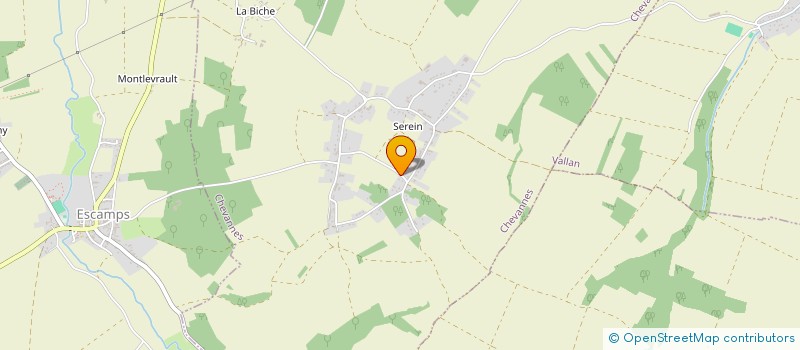 localisation de l'entreprise MADAME DOMINIQUE LENEVE à CHEVANNES