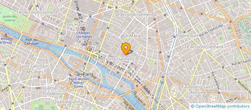 localisation de l'entreprise MADAME DOMINIQUE LERAY  PARIS