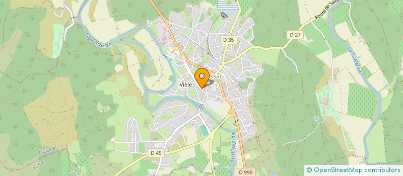 localisation de l'entreprise MADAME DOMINIQUE LEROSE  QUISSAC