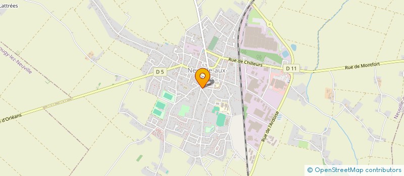 localisation de l'entreprise MADAME DOMINIQUE LEROUX à NEUVILLE-AUX-BOIS