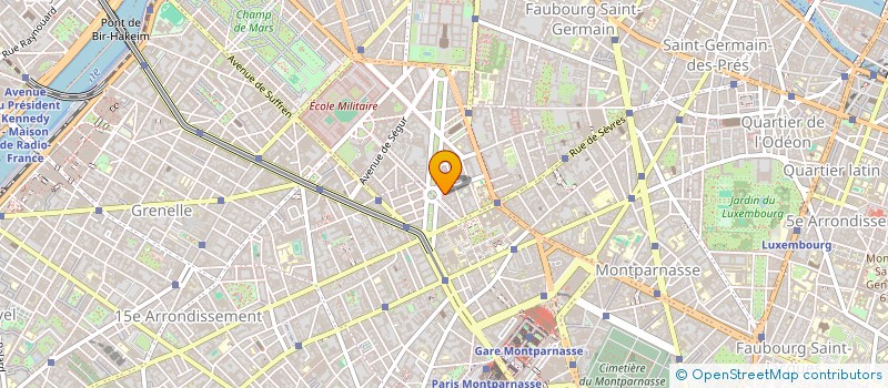 localisation de l'entreprise MADAME DOMINIQUE LEVADOUX  PARIS