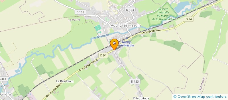 localisation de l'entreprise MADAME DOMINIQUE LEVANT à BLANGY-SUR-TERNOISE