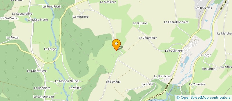 localisation de l'entreprise MADAME DOMINIQUE LEVESQUE à LONGNY LES VILLAGES
