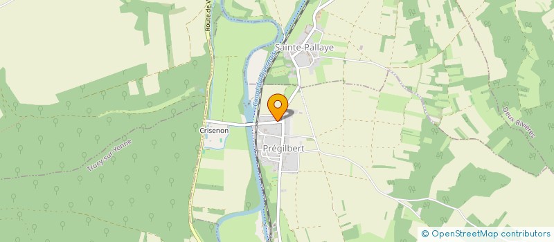 localisation de l'entreprise MADAME DOMINIQUE LIENARD  PREGILBERT