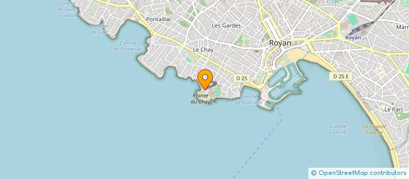 localisation de l'entreprise MADAME DOMINIQUE LINARD  ROYAN