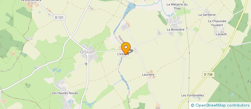 localisation de l'entreprise MADAME DOMINIQUE LIZOT  THENEZAY