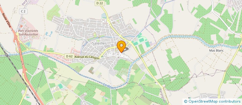 localisation de l'entreprise MADAME DOMINIQUE LLOANSI  SALEILLES