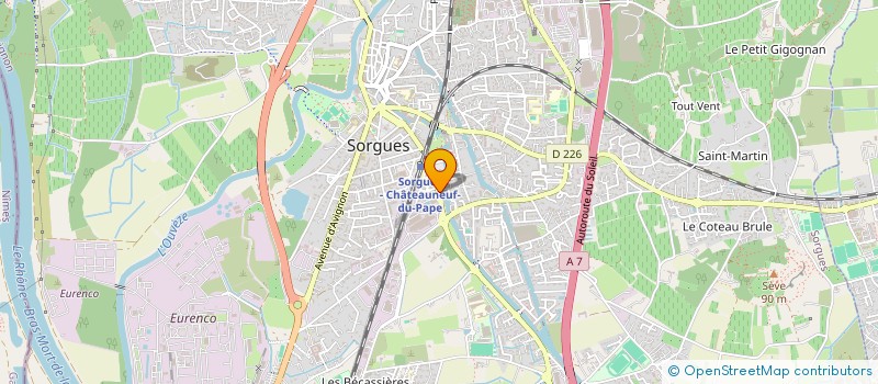 localisation de l'entreprise MADAME DOMINIQUE LOEILE à SORGUES