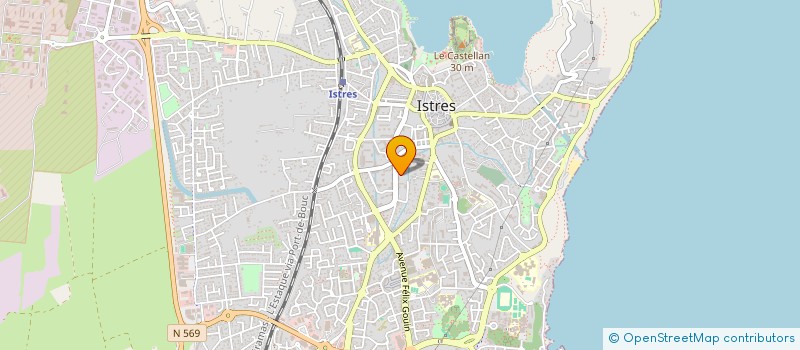 localisation de l'entreprise MADAME DOMINIQUE LONGEPIERRE  ISTRES